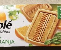 Galletas de soja y naranja