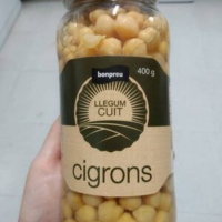 Garbanzos cocidos