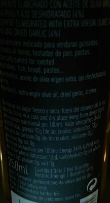 Garlic Extra Virgin Olive Oil Garlic Extra Virgin Olive Oil