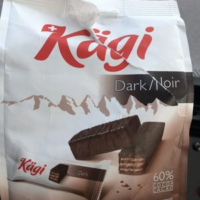 Gaufrettes dark chocolate