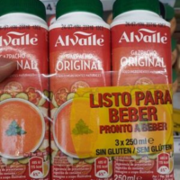 Gazpacho original sin gluten