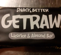 Getraw Licorice & Almond Bar