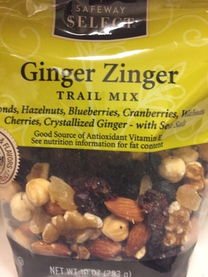Ginger trail mix Ginger trail mix