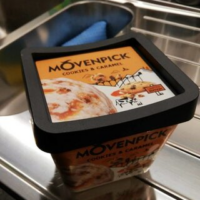 Glace Cookies & caramel