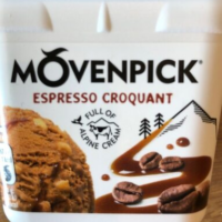 Glace Espresso croquant