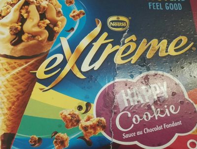 Glace extrême happy cookie Glace extrême happy cookie