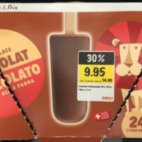 Glaces chocolats
