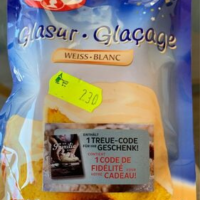 Glaçage blanc