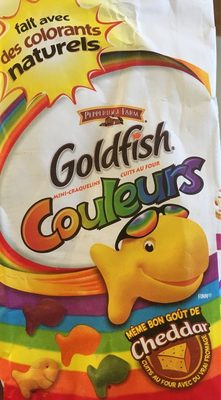 Goldfish Couleurs Flavor from Cheddar Goldfish Couleurs Goût De Cheddar