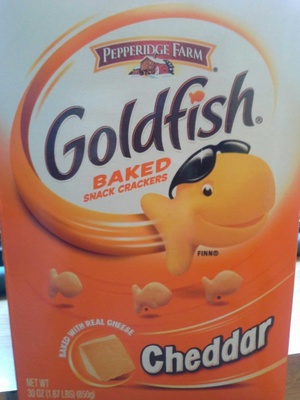 Goldfish baked Snack Crackers Cheddar Goldfish baked snack crackers Cheddar
