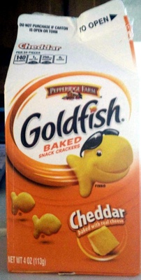 Goldfish baked Snack Crackers Cheddar Goldfish baked snack crackers Cheddar