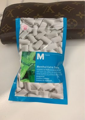 Gomme à mâcher Menthol Extra Strong Gomme à mâcher Menthol Extra Strong