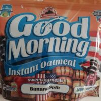 Good morning instant Oatmeal