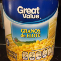 Granos de elote Great Value