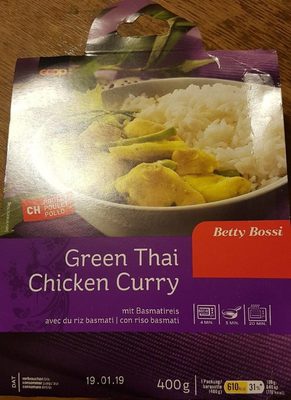 Green Thai Chicken Curry Green Thai Chicken Curry