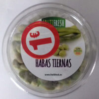 Habas tiernas
