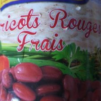Haricots rouges frais