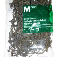 Haricots vert séchés