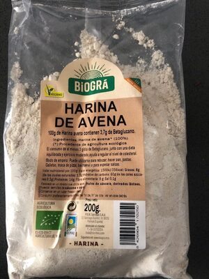 Harina from Oat Harina de avena