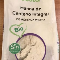 Harina de centeno integral