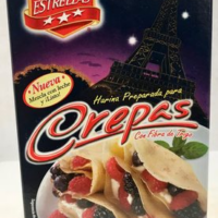 Harina preparada para crepas