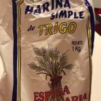 Harina simple de trigo