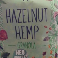 Hazelnut  Hemp granola