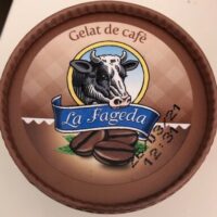 Helado de cafe