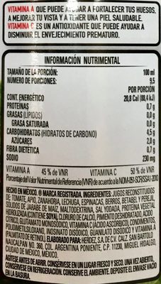 Herdez Jugo from 8 Vegetables Herdez Jugo from 8 Vegetables - Image 2