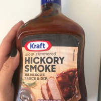 Hickory smoke barbecue sauce
