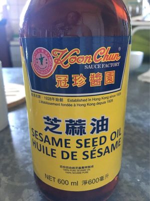 Oil from Sesame Huile de Sésame