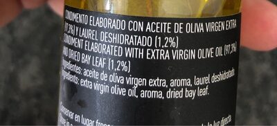 Oil d’olive laurier Oil d'olive laurier - Image 2