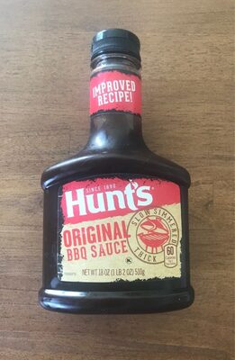Hunt’s BBQ Original Barbecue Sauce (18 Oz) Hunt's BBQ Original Barbecue Sauce (18 Oz)