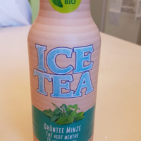 Ice tea thé vert menthe