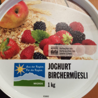 Joghurt Birchermüesli