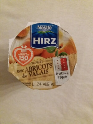 Yogurt with Walliser Aprikosen Joghurt mit Walliser Aprikosen
