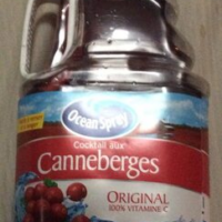 Jus Cocktail Canneberges