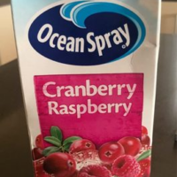 Jus cranberry raspberry