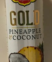 Jus d ananas et noix de coco