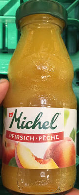Juice from Peach Jus de pêche