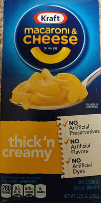 Kraft Macaroni & Cheese Thick 'N Creamy