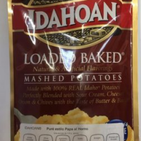 LOADED BAKED MASHED POTATOES