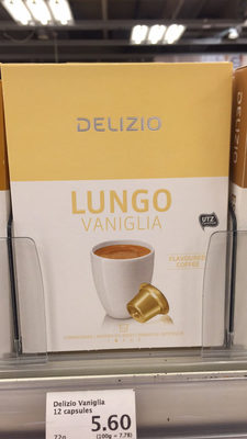 LUNGO VANIGLIA FlavorsED COFFEE LUNGO VANIGLIA FLAVOURED COFFEE