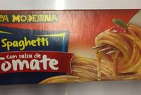 La Moderna Spaghetti con salsa de tomate