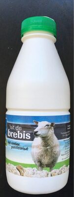 Milk from Brebis entire Pasteurized Lait de brebis entier pasteurisé