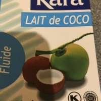 Lait de coco