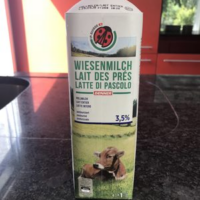 Lait des prés entier pasteurisé