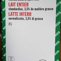 Lait entier