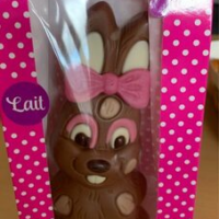 Lapin chocolat au lait