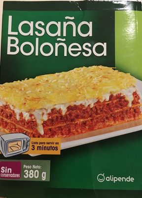 Lasaña Bolognese Lasaña Boloñesa